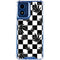 Marijuana Checkered Moto G 5G (2024) Clear Case